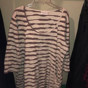 striped comfy dress